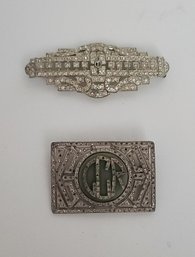 WOWZA Vintage And Antique Art Deco Brooches