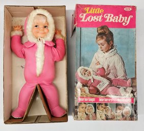 1968 Ideal Little Lost Baby Doll With Box