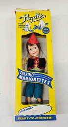 Vintage Hagelle's Talking Marionettes Swiss Boy 312