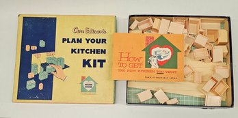 50s-60s Con Edison Plan Your Kitchen Kit AAHHH SO COOL
