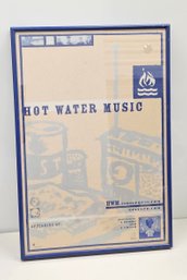 Framed Hot Water Music Poster