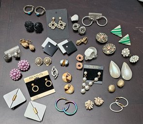 A Vintage Earring Collection That Spans Decades