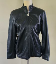 Like New Jordan Keith Supple Leather Jacket Women's Small