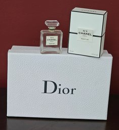 Chanel Perfume Packaging And Dior Box EMPTY FOR DECOR OR REUSE