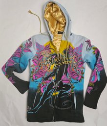 Christian Aidgier X Ed Hardy Panther Hoodie XL