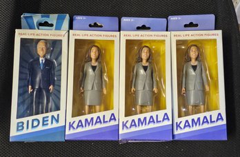 New Kamala Harris And Joe Biden Fcty Action Figures