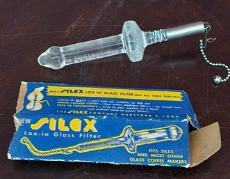 GET YOUR MIND OUT OF THE GUTTER It's A Vintage Silex Glass Filter
