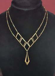 Vintage Sarah Coventry Gold Tone Necklace Like New