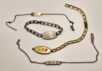 Vintage And Antique Monogrammed Bracelets