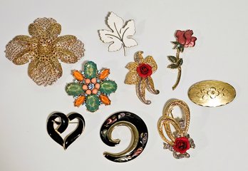 Bold And Beautiful Large Vintage Brooches
