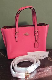 NWOT Tags Coach Pink Crossbody Or Tote