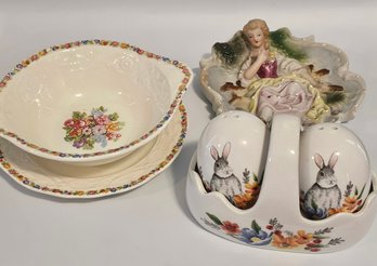 Vintage Porcelain And Ceramics Including Steubenville