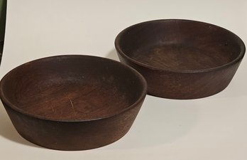 Midcentury Wooden Isherwood Bowls Styled By Georges Briard