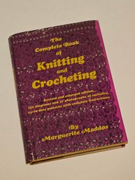 1971 The Complete Book Of Knitting And Crocheting