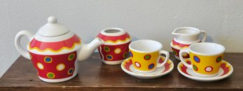 Happy Little Alex Ceramic Tea Set