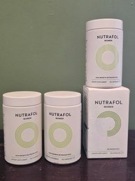 3 Sealed Bottles New Nutrafol Women's Hair Supplements