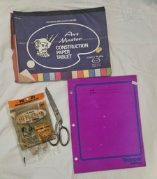 Vintage Record Cleaning Cloth, TRAPPER KEEPER FOLDER, And More