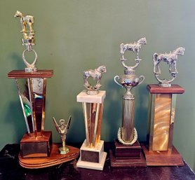 1960s Horse Equestrian Trophies
