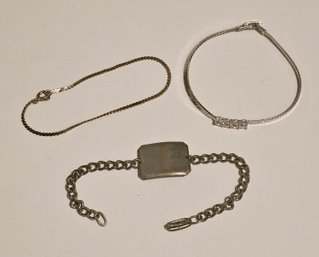 Vintage ID Bracelet And More Sparkle
