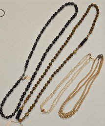 Hematite, Natural Pearl, And More Necklaces