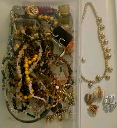 Vintage Jewelry Including Semi Precious Stones And More
