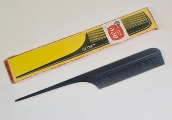1950s New Old Stock Ace Hard Rubber Comb
