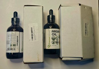 2 New Bottles Premium Nature Argan Oil