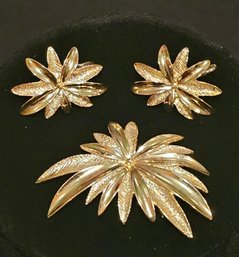 Vintage Sarah Coventry Earring And Brooch Set