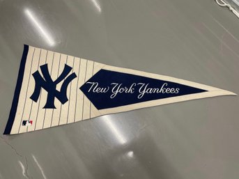 NY Yankees Genuine Wool Blend Pennant