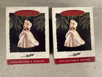 Hallmark Holiday Barbie Collectors Series Ornaments