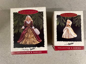 Hallmark Holiday Barbie Collectors Series Ornaments