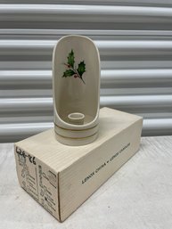 1979 Lenox Holiday Candleholder With Box