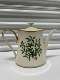 Lenox Holiday Teapot