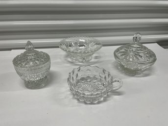 Cut Glass Candy Dishes, Bowl