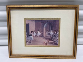Gallery Collectibles Degas The Rehearsal Hall Framed Print