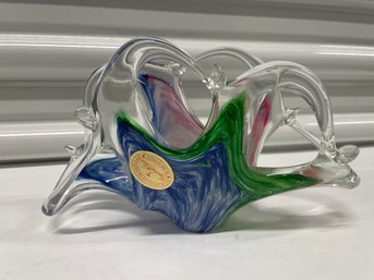 Made In Italy Murano Style Art Glass