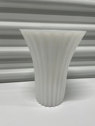 Art Deco Style Milkglass Vase