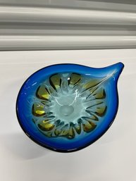 Stunning Art Glass Dish
