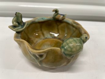 Adorable Planter Bowl With Animals