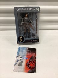 Game Of Thrones Legacy Collection The Hound Action Figure & Johnnie Walker Collectible Pins