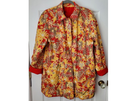 Love This! Vintage Anne Klein Reversible Raincoat