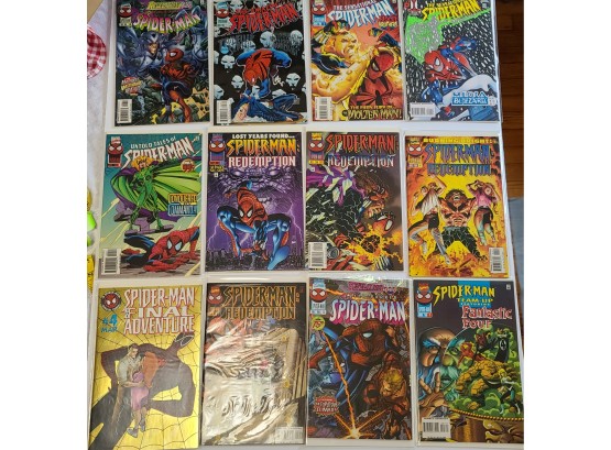 Spider-man Comics Fantastic Four Team Up Sensational Redemption And More