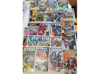 Huuuge Lot Of DC Steel Comics
