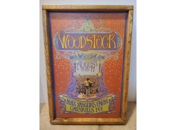 Woodstock Handmade Wooden Art 13x19 SHIPPING EXTRA