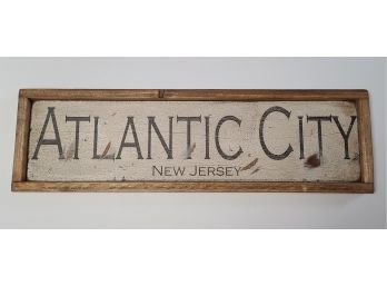 Atlantic City NJ Handmade Wooden Sign SHIPPING EXTRA