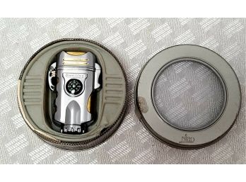 Nobody Explorer Butane Lighter W Compass In Box