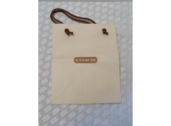 Small Coach Shopping Bag 10x8'