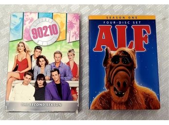 Season 1 ALF DVDs And Season 2 Beverly Hills 90210