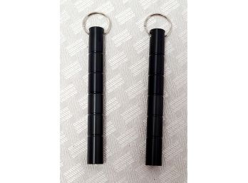 2 Mini Keychain Batons