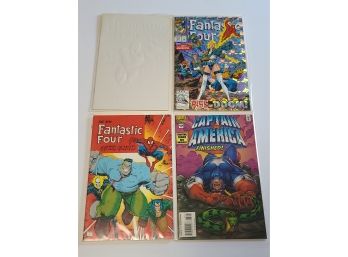 Fantastic 4 And Captain America Comics